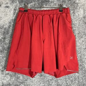 Lululemon Swim Trunks Mens Small Burnt Red Orange Lightweight Beach Summer